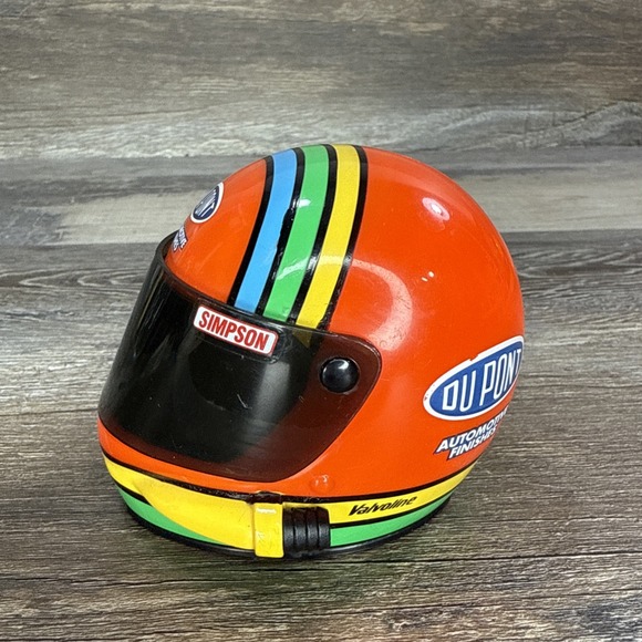 Simpson Nascar Mini Helmets Signature & First Ed. Kodak Marlin & DuPont Gordon - Picture 9 of 16